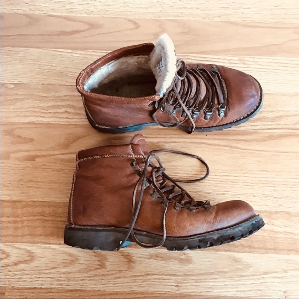 Frye Archie hiker hiking boots